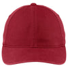 Port Authority Caldera Red Flexfit Garment Washed Cap