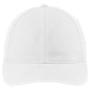 Port Authority White Flexfit Garment Washed Cap