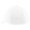 Port Authority White Flexfit Cotton Twill Cap