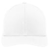 Port Authority White Flexfit Cotton Twill Cap