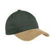 Port Authority Loden/Khaki Two-Tone Brushed Twill Cap