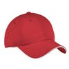 Port Authority Engine Red/ White Dry Zone Cap