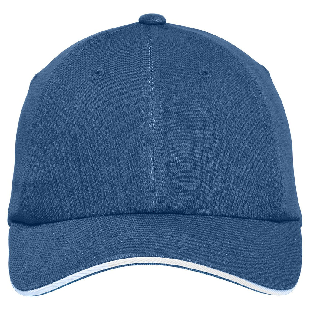 Port Authority Denim/ White Dry Zone Cap