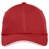 Port Authority Engine Red/ White Dry Zone Cap