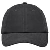 Port Authority Charcoal Sueded Cap