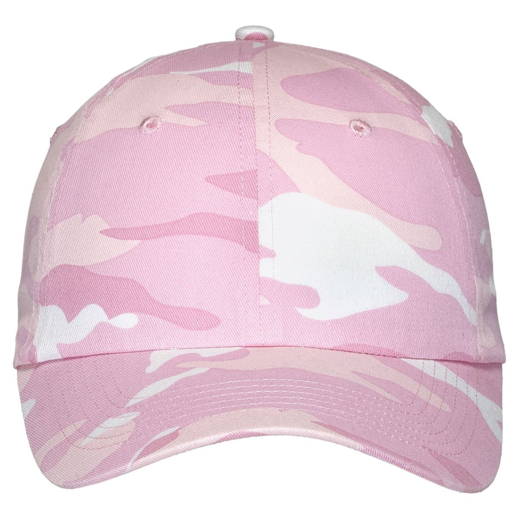 Port Authority Pink Camo Camouflage Cap