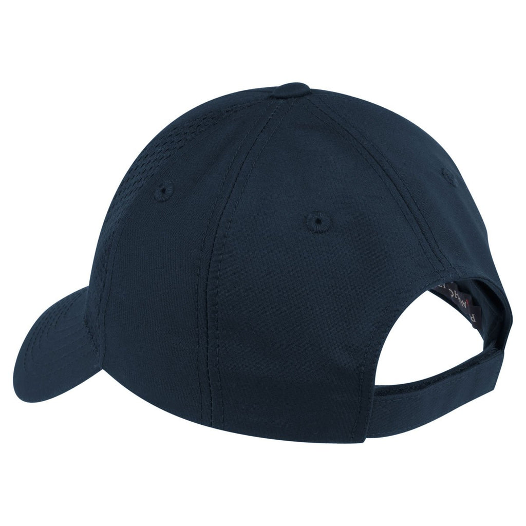 Port Authority Navy Mesh Inset Cap