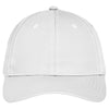 Port Authority White Nylon Twill Performance Cap