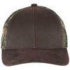Port Authority Realtree Edge/Brown Pigment Print Camouflage Mesh Back Cap