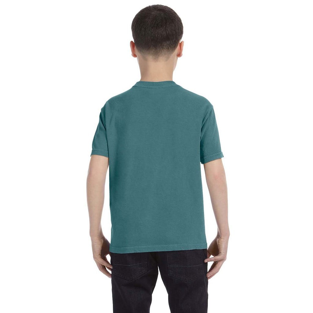 Comfort Colors Youth Blue Spruce 5.4 Oz. T-Shirt