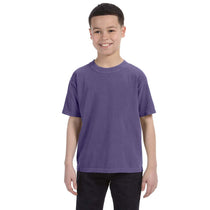 Comfort Colors Youth Grape 5.4 Oz. T-Shirt