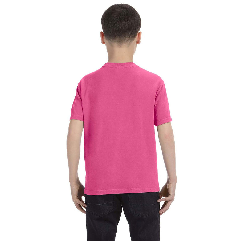 Comfort Colors Youth Raspberry 5.4 Oz. T-Shirt