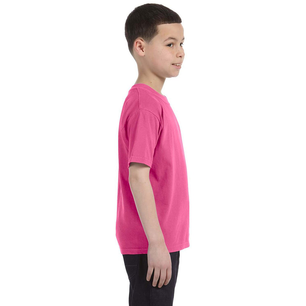 Comfort Colors Youth Raspberry 5.4 Oz. T-Shirt