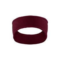Port Authority Maroon R-Tek Stretch Fleece Headband