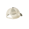 Port Authority Taupe/ Stone Beach Wash Mesh Back Cap