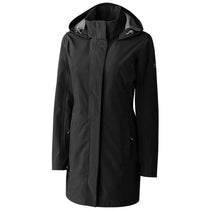 Cutter & Buck Women's Black Shield Hooded Shell