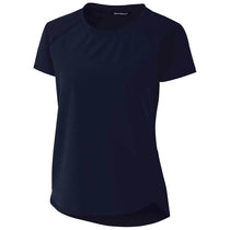 Cutter & Buck Women's Liberty Navy Response Active Perforated Tee