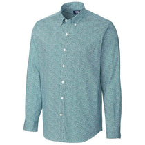 Cutter & Buck Men's Serene Strive Leaf Print Shirt