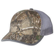 Outdoor Cap Realtree Edge/Charcoal Weathered Bound Visor Trucker Cap