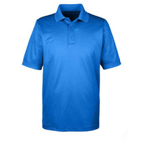 Core 365 Men's True Royal Pilot Textured Ottoman Polo
