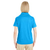 Core 365 Women's Electric Blue Pilot Textured Ottoman Polo