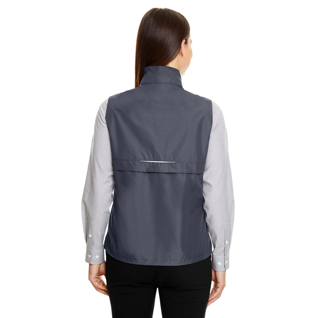 Core 365 Women's Carbon/Black Techno Lite Unlined Vest