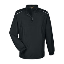 Core 365 Men's Black/Carbon Techno Lite Quarter-Zip