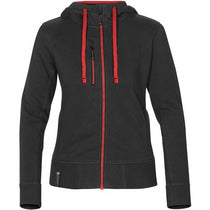 Stormtech Women's Black/Red Metro Full Zip Hoody