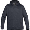 Stormtech Men's Navy Melange Baseline Full Zip Hoody