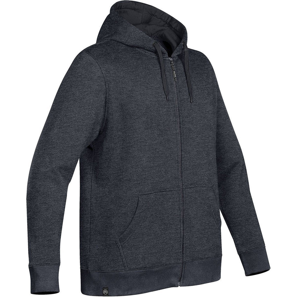 Stormtech Men's Navy Melange Baseline Full Zip Hoody