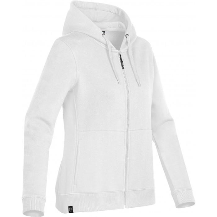 Stormtech Women's White Baseline Full Zip Hoody