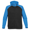 Stormtech Men's Black/Electric Blue Omega Two-Tone Zip Hoody