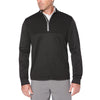 Callaway Men's Black 1/4 Zip with Ottoman Front Yoka