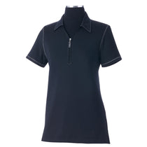 Callaway Women's Black Industrial Stitch Polo