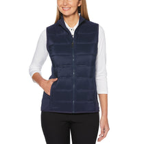 Callaway Women's Peacoat Full Zip Side Blocked Vest