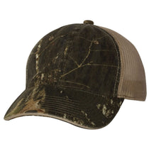 Outdoor Cap Mossy Oak Breakup/Khaki Washed Brushed Mesh Cap