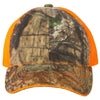 Outdoor Cap Mossy Oak Country/Neon Orange Washed Brushed Mesh Cap