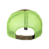 Outdoor Cap Kryptek Highlander/Neon Yellow Camo Cap with Neon Mesh Back