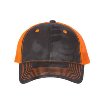 Outdoor Cap Kryptek Typhon/Neon Orange Camo Cap with Neon Mesh Back