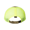 Outdoor Cap Realtree Xtra/Neon Yellow Camo Cap with Neon Mesh Back