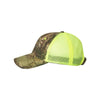 Outdoor Cap Realtree Xtra/Neon Yellow Camo Cap with Neon Mesh Back