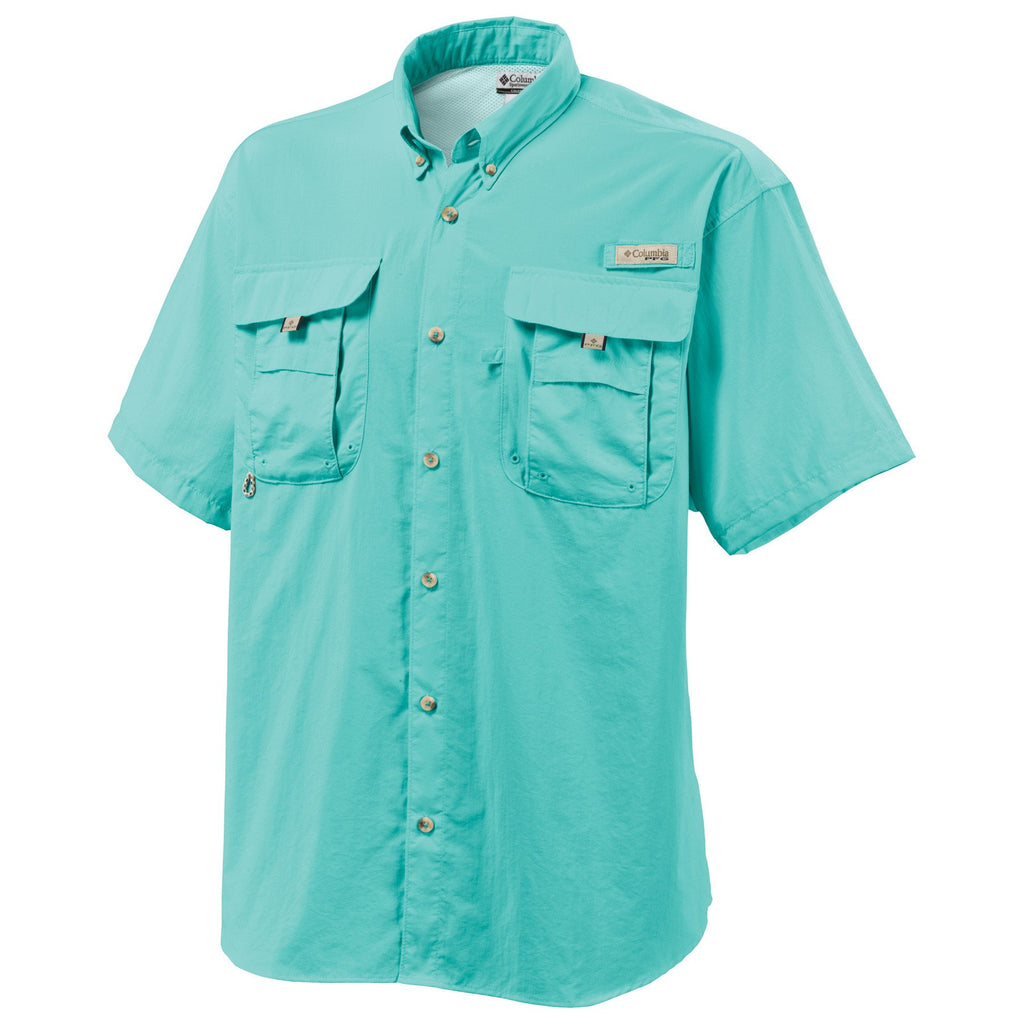 Columbia Men's Gulf Stream Green Bahama II S/S Shirt