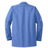 Red Kap Men's Petrol Blue/Navy Long Sleeve Striped Industrial Work Shirt