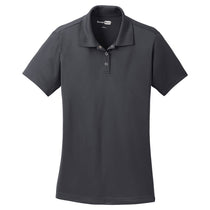 CornerStone Women's Iron Grey Micropique Gripper Polo