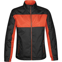 Stormtech Men's Black/Orange Cyclone Shell