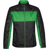 Stormtech Men's Black/Treetop Green Cyclone Shell