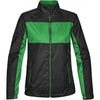 Stormtech Women's Black/Treetop Green Cyclone Shell