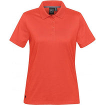 Stormtech Women's Hot Red Oasis Liquid Cotton Polo
