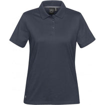 Stormtech Women's Navy Oasis Liquid Cotton Polo
