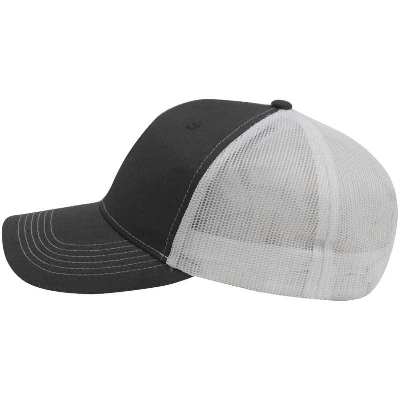 Ahead Charcoal/White Classic Fit Mesh Snap Back Cap